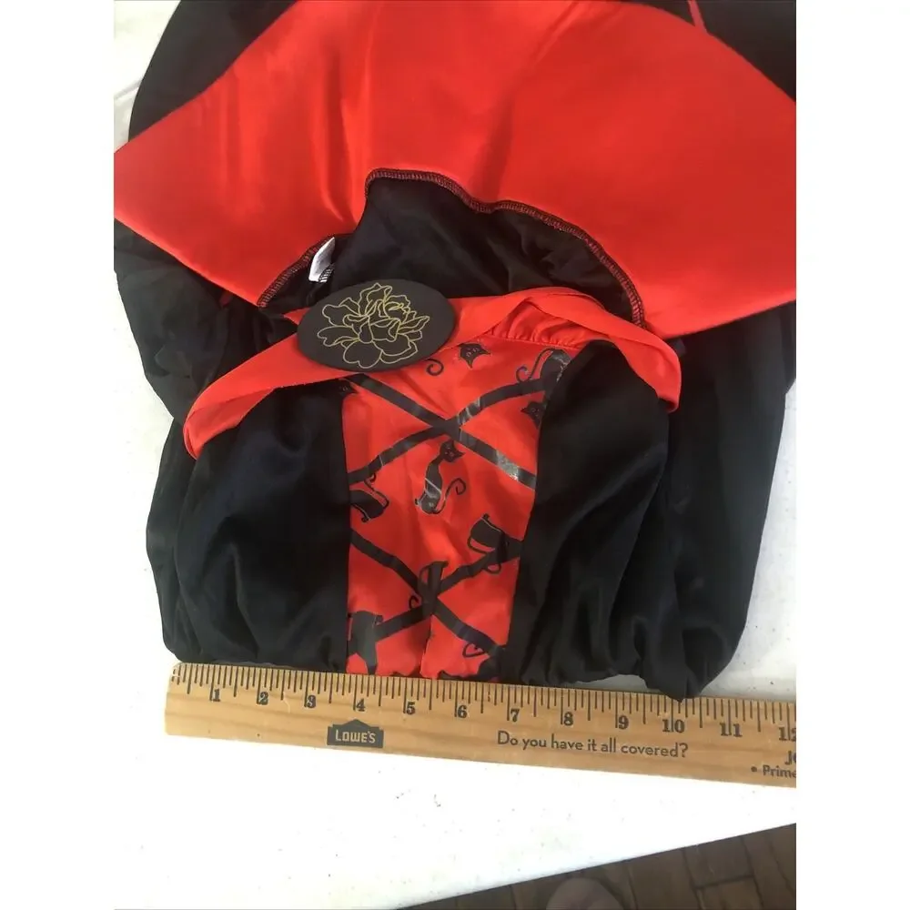 Halloween Vampire Costume for Girls Royal Queen Skirt Halloween Dress Up Sz M